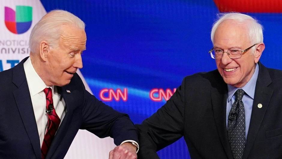 biden, sanders