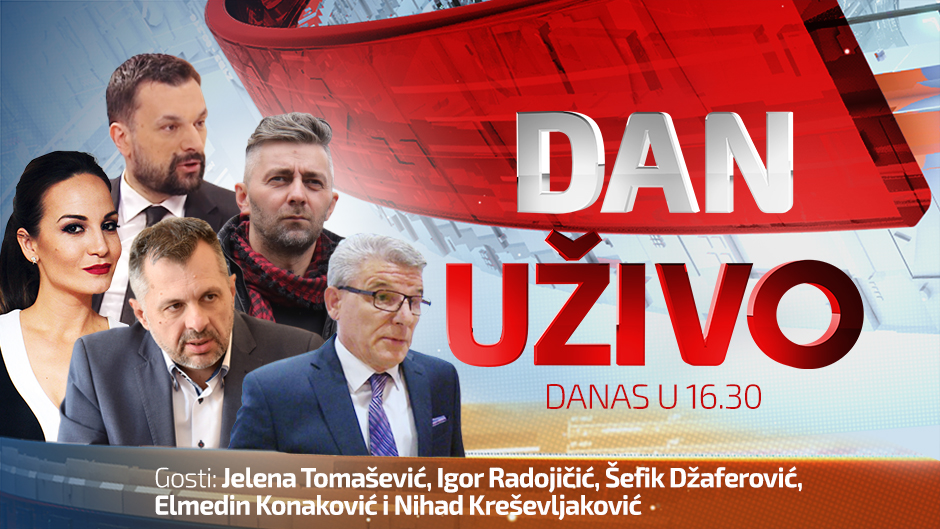 BIH DAN UZIVO POSTER Tomasevic Radojicic Dzaferovic Konakovic Kresevljakovic