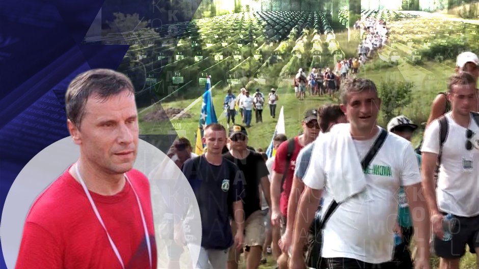 BIH  kolumna poster srebrenica 3