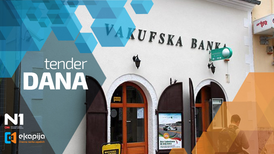 BIH tender- Vakfuska banka - manager ba