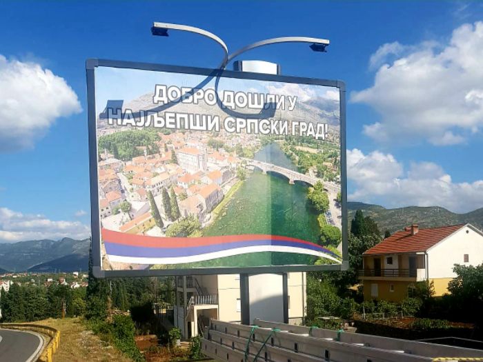 Bilbord trebinje najljepsi srpski grad