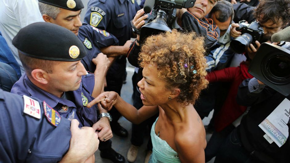 brazil policija protesti
