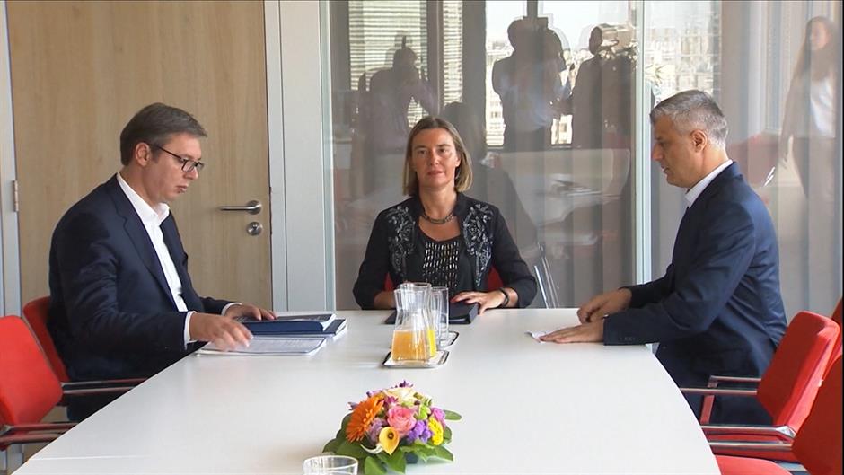 briselski dijalog vučić tači mogerini 