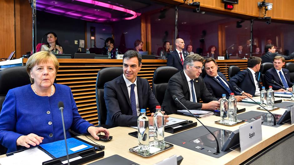 Bruxelles, Angela Merkel, Andrej Plenković