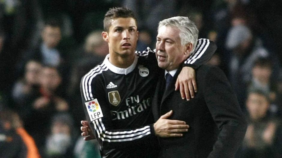 carlo ancelotti cristiano ronaldo