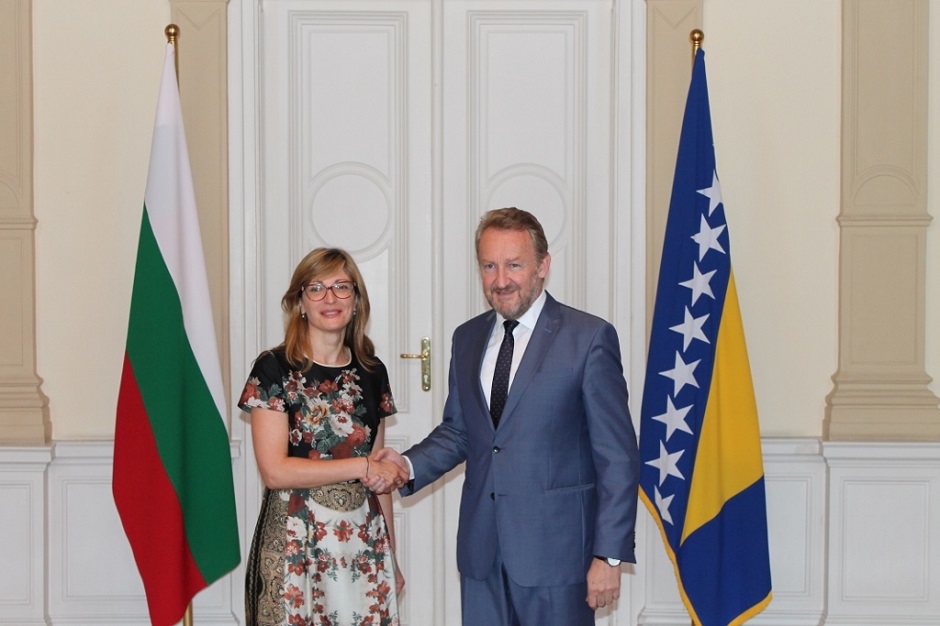 Član Predsjedništva BiH Bakir Izetbegović primio Ekatarinu Zaharievu