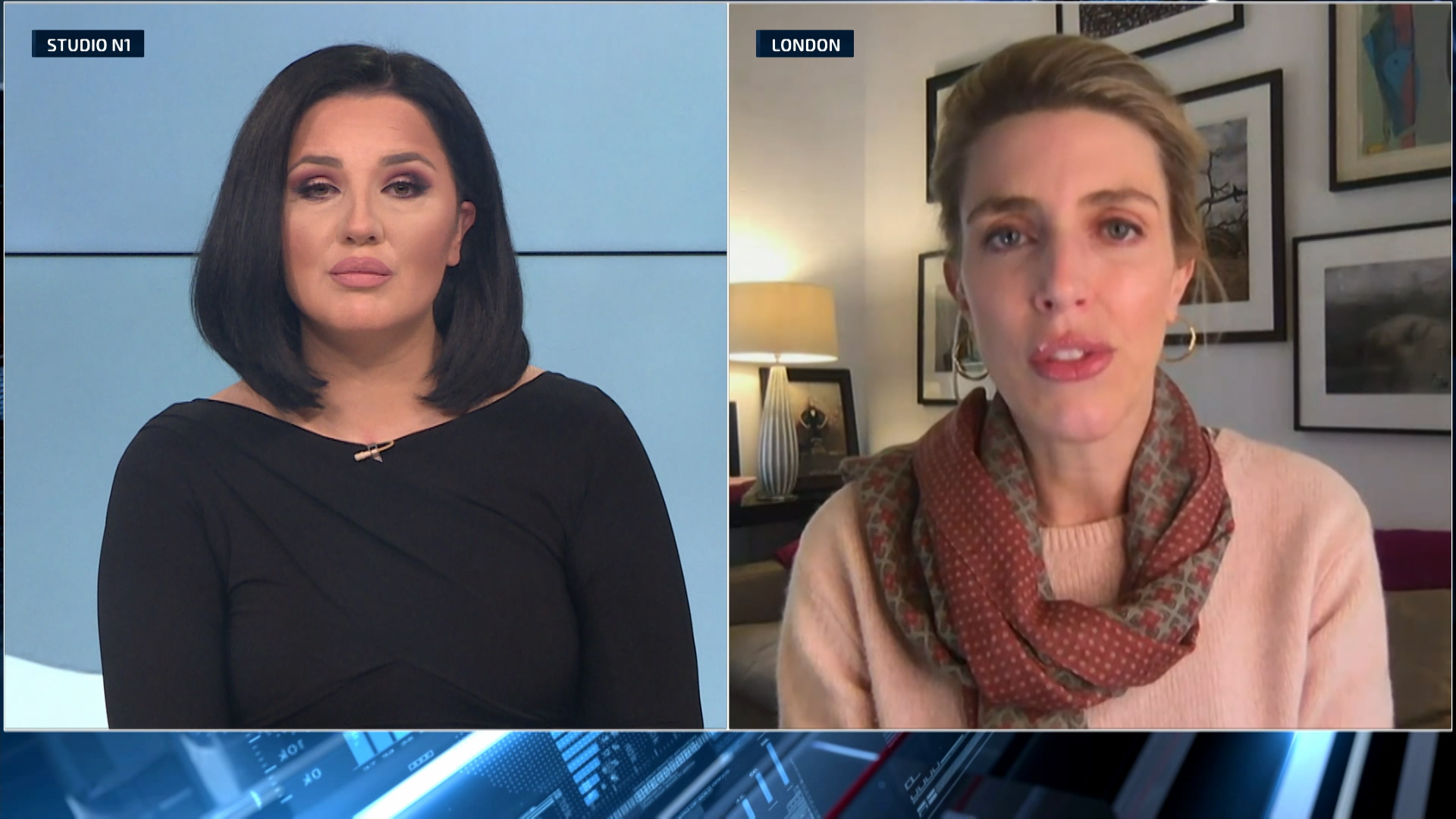 Clarissa Ward and Ika Ferrer-Gotic