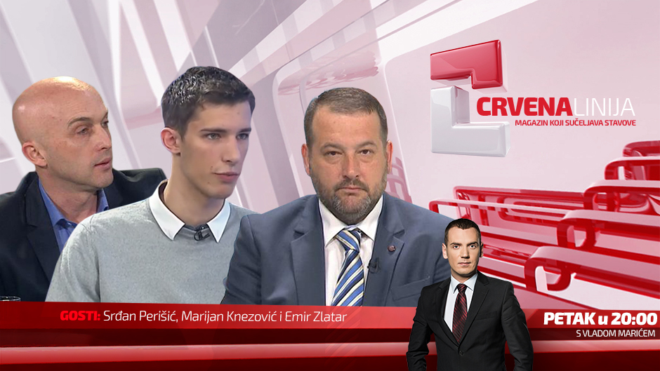 Crvena linija poster perisic zlatar knezovic