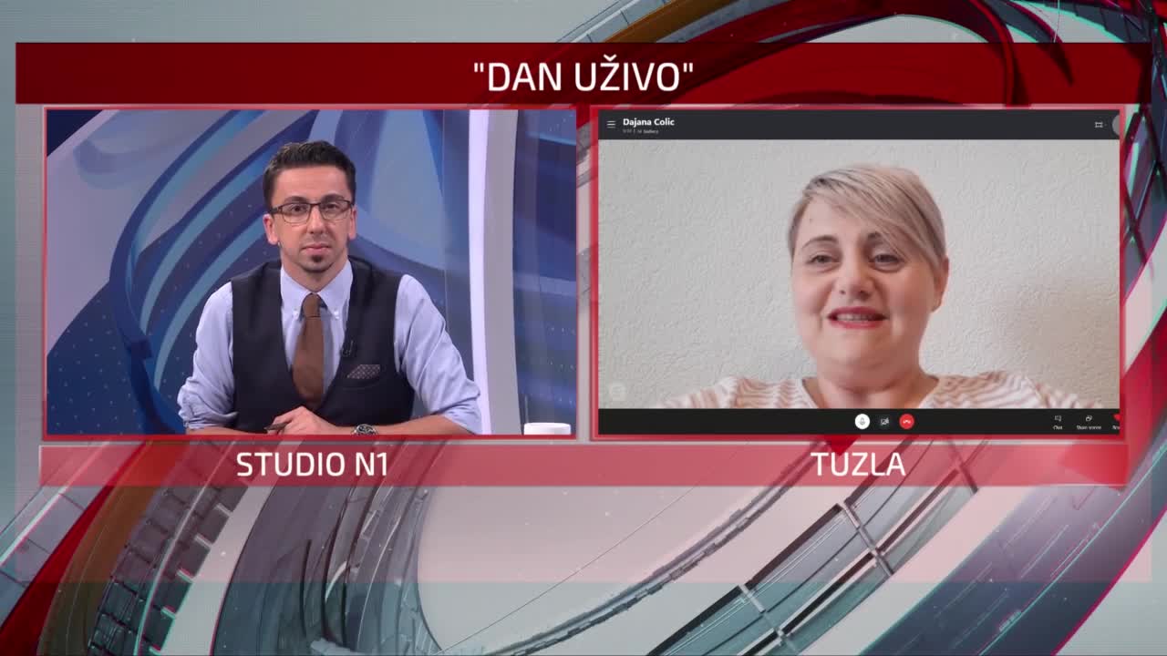 Dajana Čolić za N1 o epidemiološkoj situaciji u Tuzli