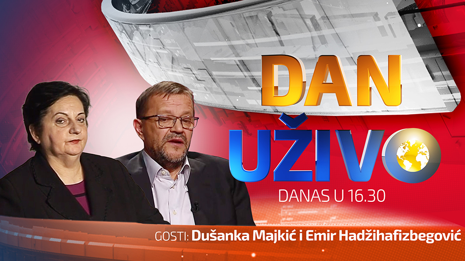 DAN UZIVO POSTER BIH- Majkic i Hadzihafizbegovic
