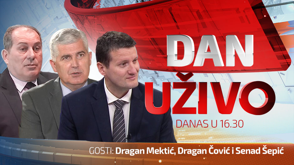DAN UZIVO POSTER BIH mektic covic sepic