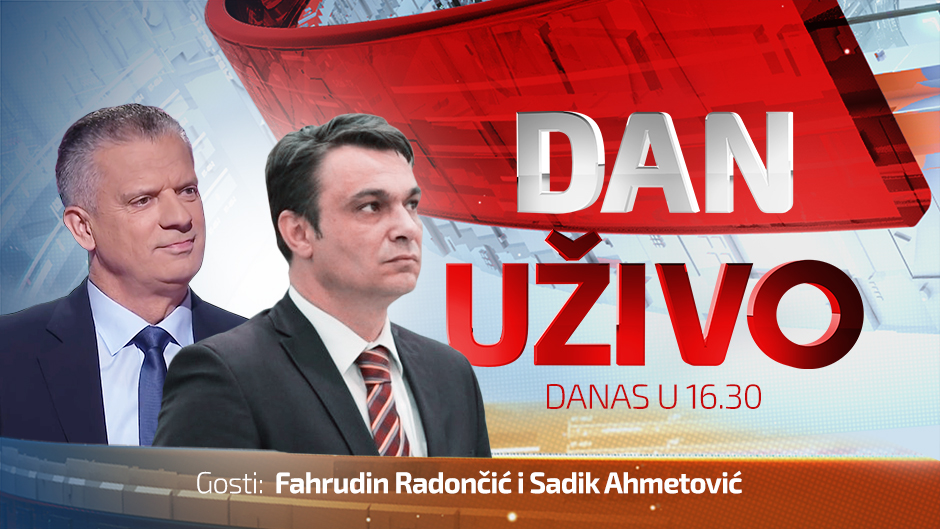 DAN UZIVO POSTER BIH radoncic ahmetovic