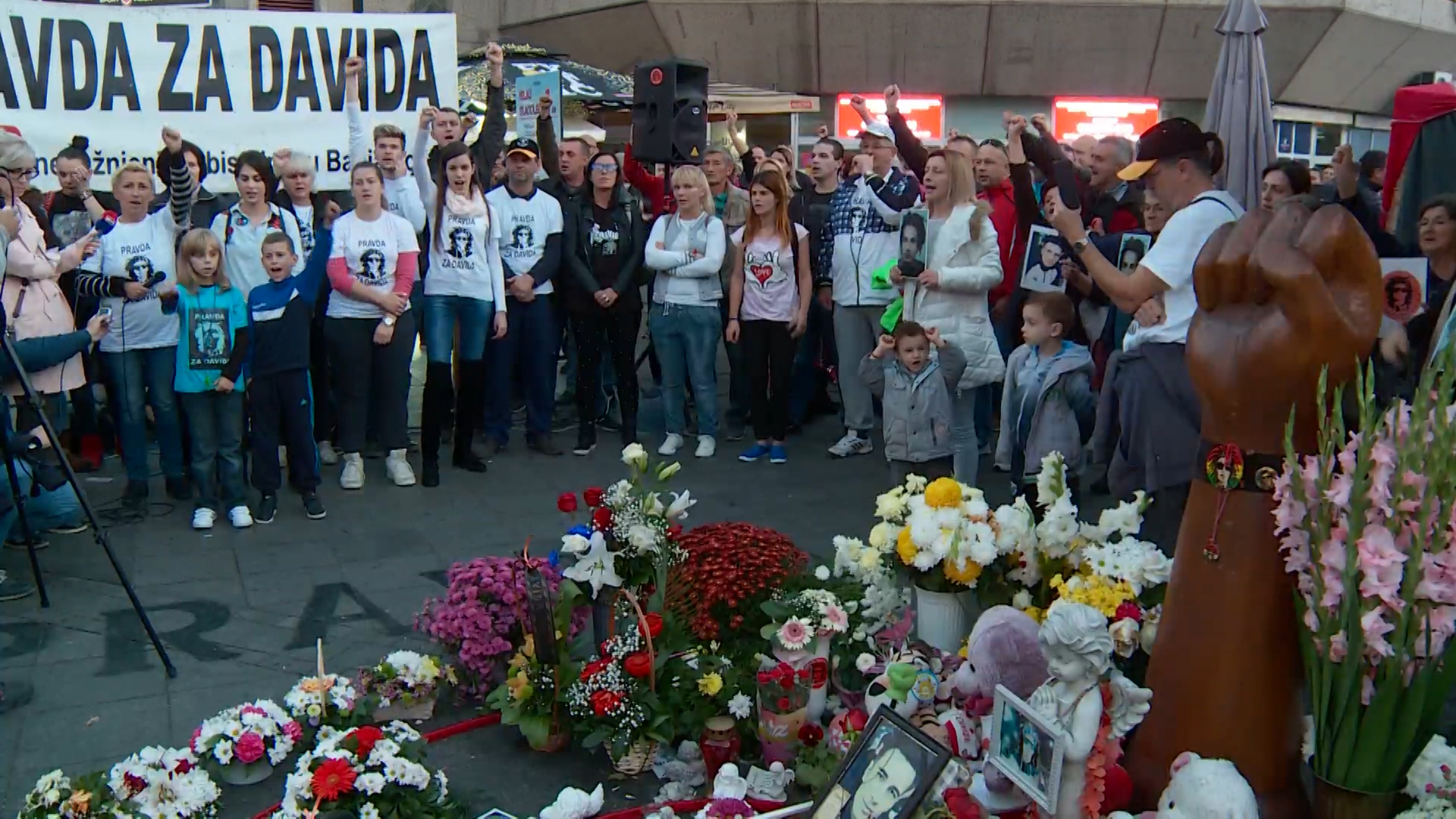 Davor Dragičević, Pravda za Davida, Trg Krajine,