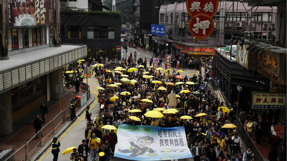 demonstracije u hong kongu