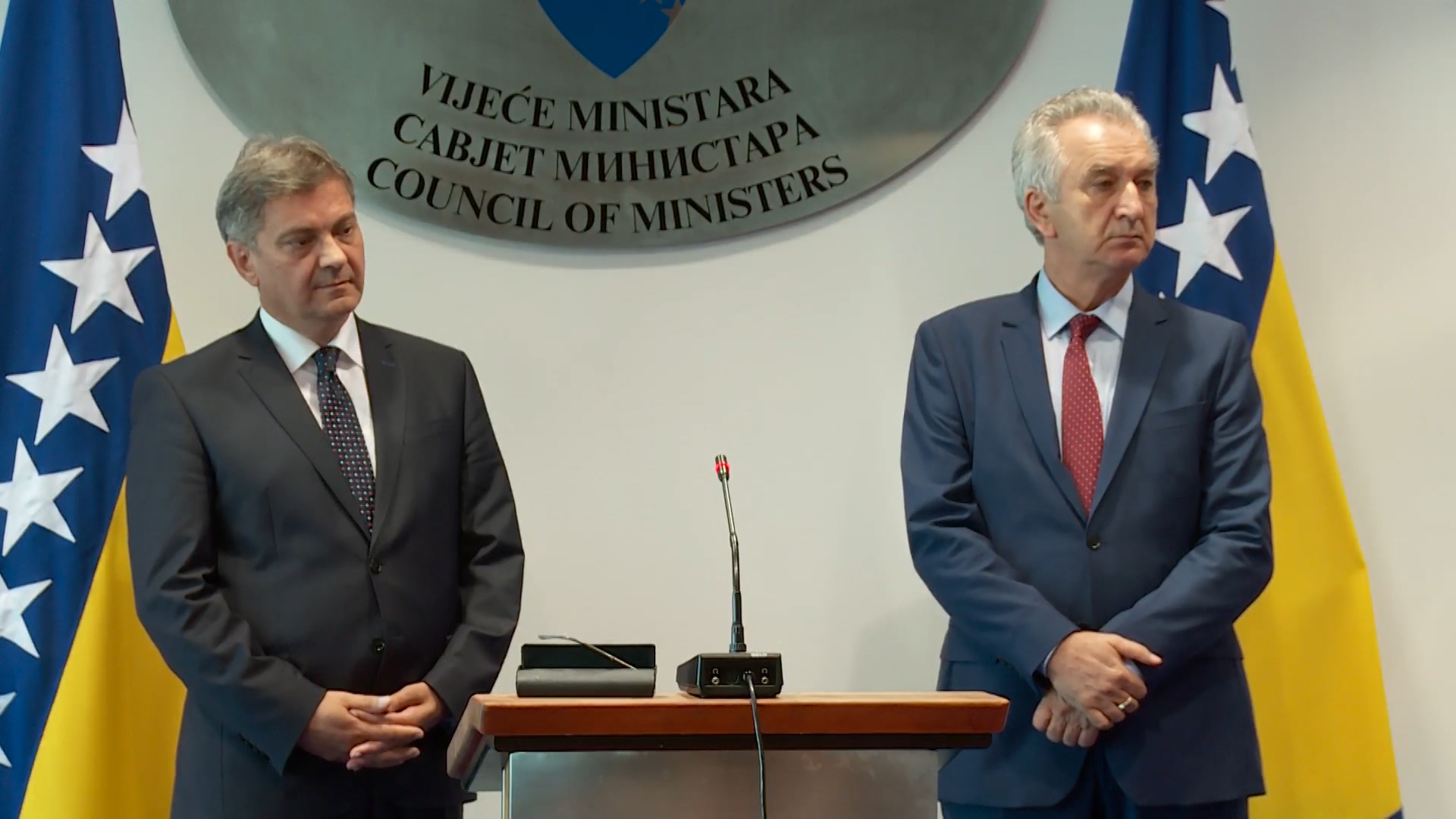 Denis Zvizdić, Mirko Šarović