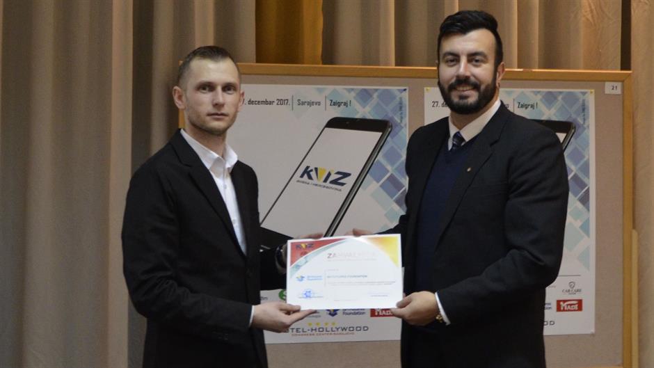 Detalj s pres konferencije Kviz BiH 2