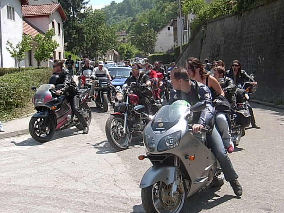 DEtalj sa moto susreta u Srebrenici