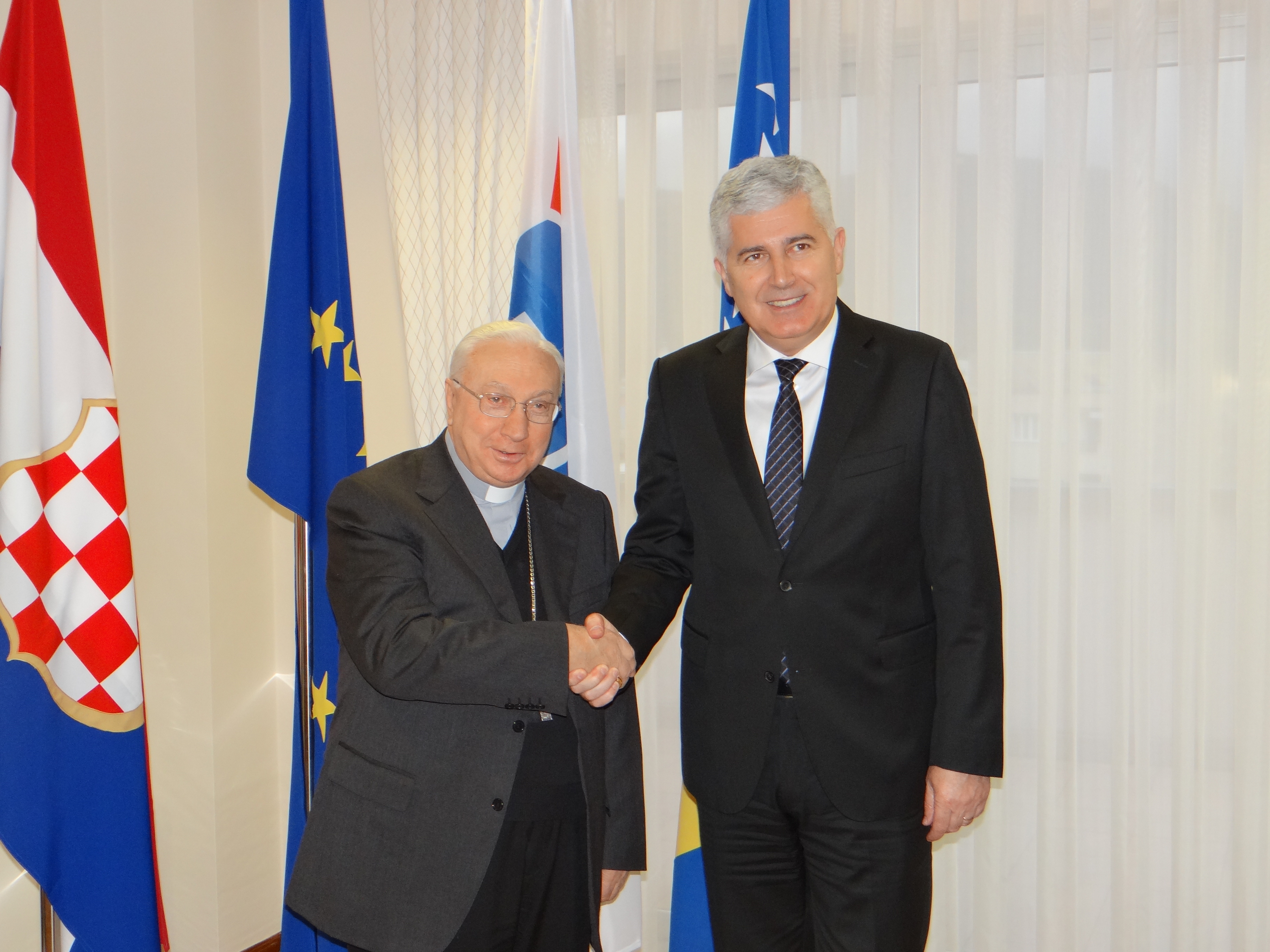 Dragan Čović Luigi Pezzuto apostolski nuncij