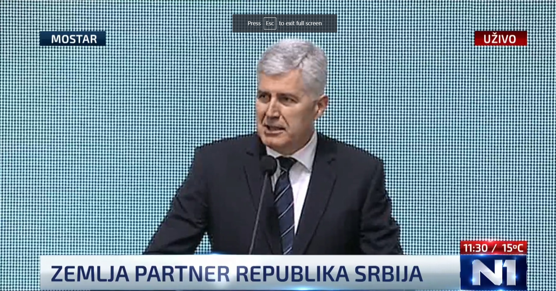 Dragan čović mostar sajam