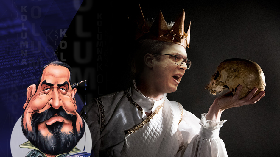 draza petrovic kolumna poster vucic hamlet
