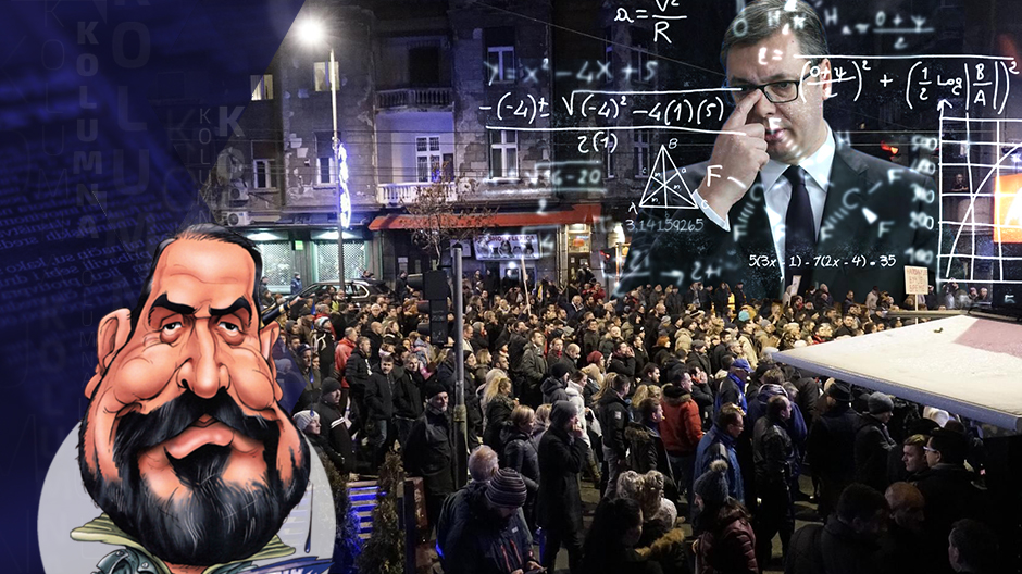 draza petrovic kolumna poster vucic racuna