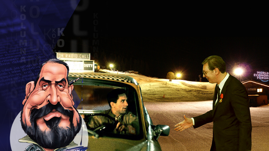 draza petrovic kolumna poster vucic taksista