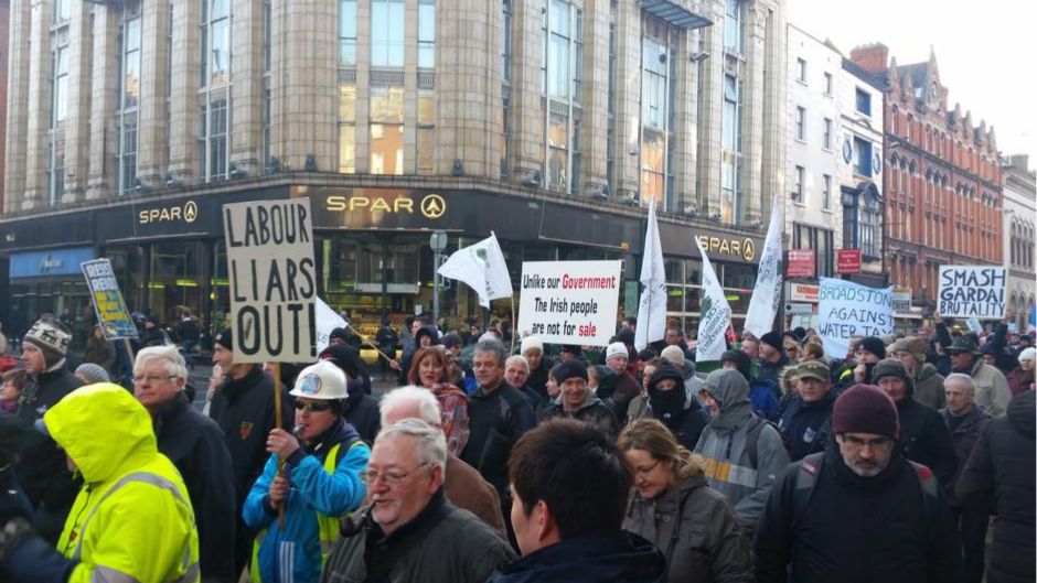dublin protest
