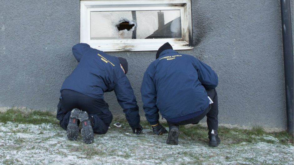 dzamija napad svedska