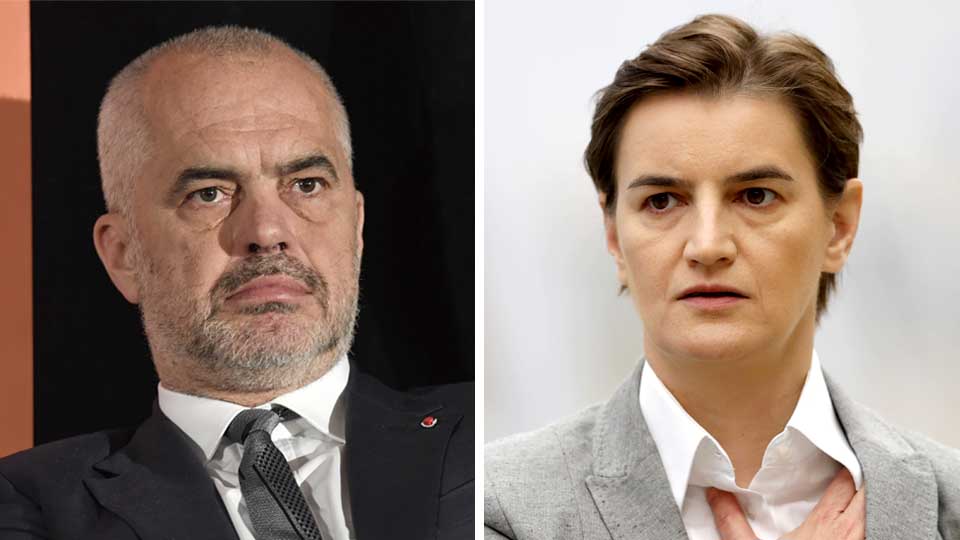Edi Rama Ana Brnabic TATYANA ZENKOVICH    BERTRAND GUAY