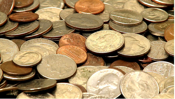 Ekonomija Stock Photo for Free kovanice na hrpi