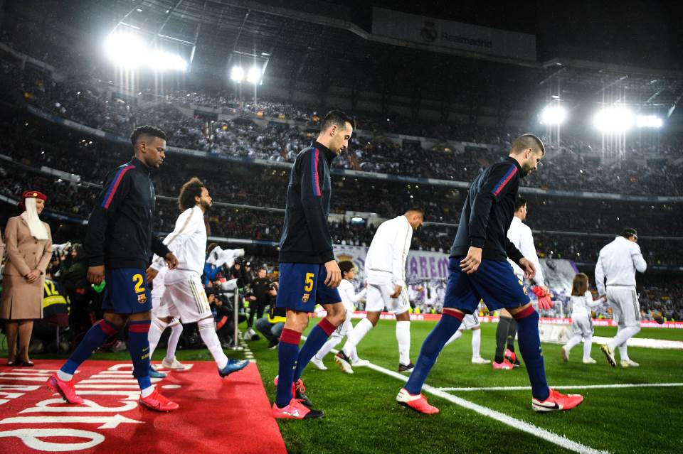 El klasiko, Real Madrid, Barselona