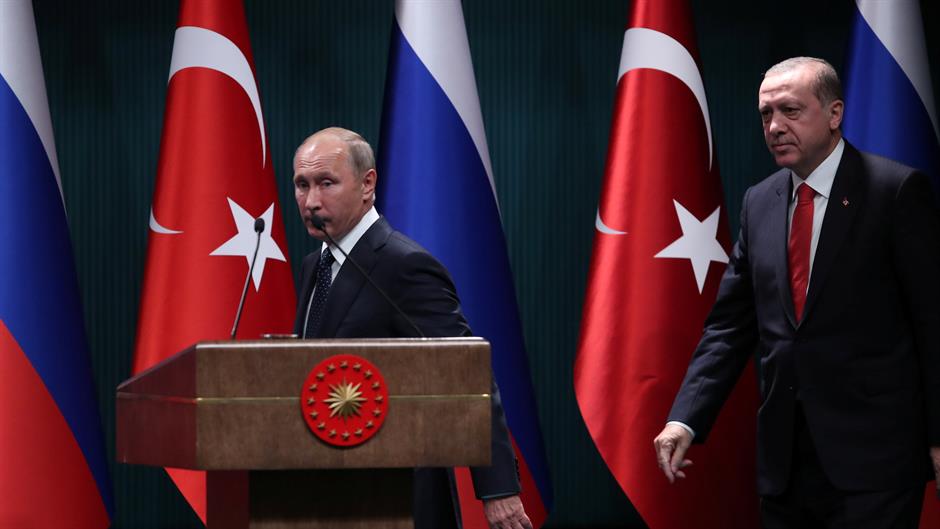 Erdogan, Putin