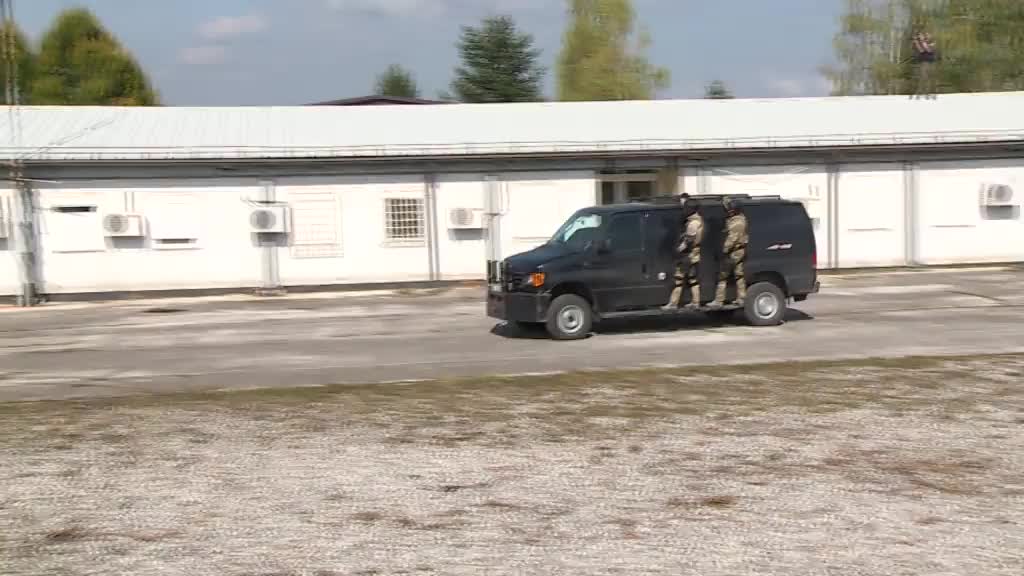 EUFOR-ova vježba u bazi Butmir