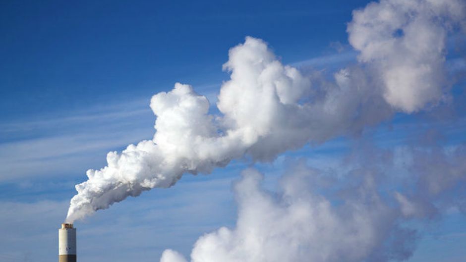 fabrika dim ilustracija