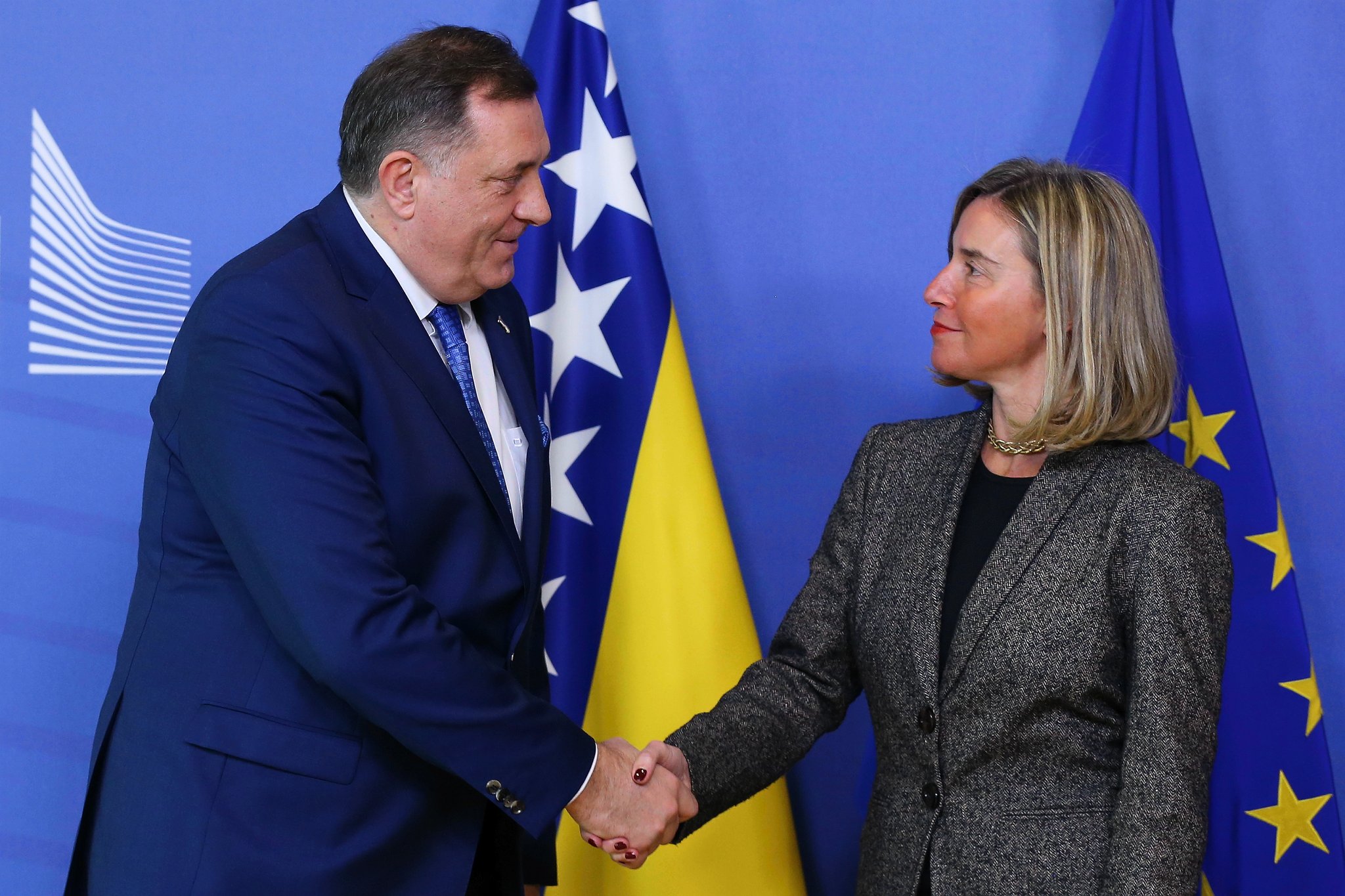 Federica Mogherini Milorad Dodik