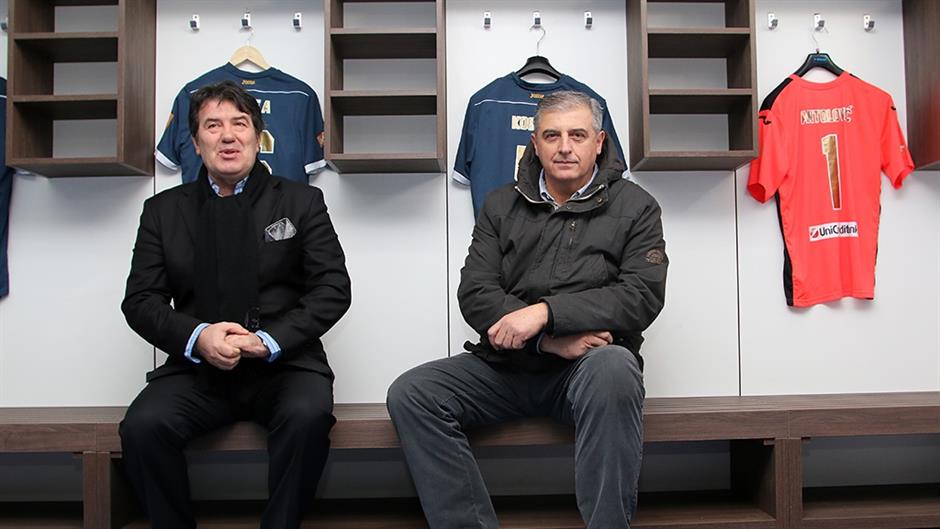 FK Željezničar - Posjeta nacelnika i ministra - FOTO DH (8)