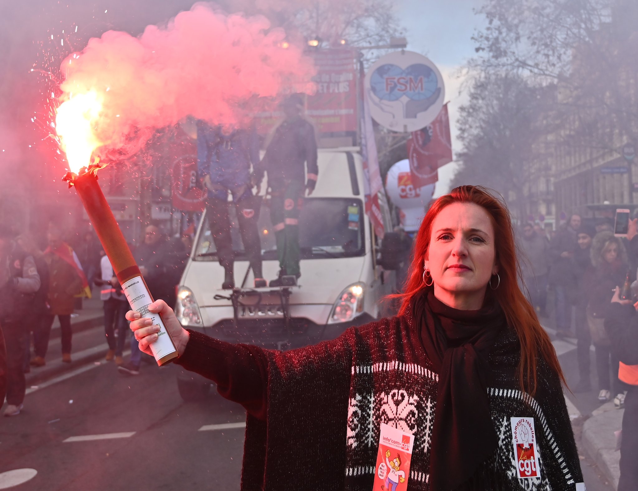 Francuska protesti radnika radnici