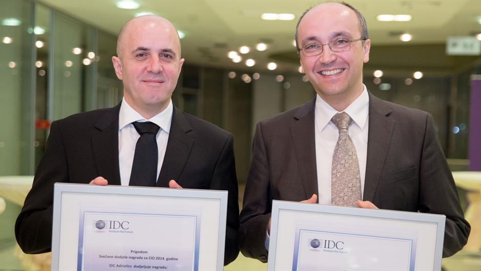 IDC CIO Awards 2015 - Ujević i Palokaj