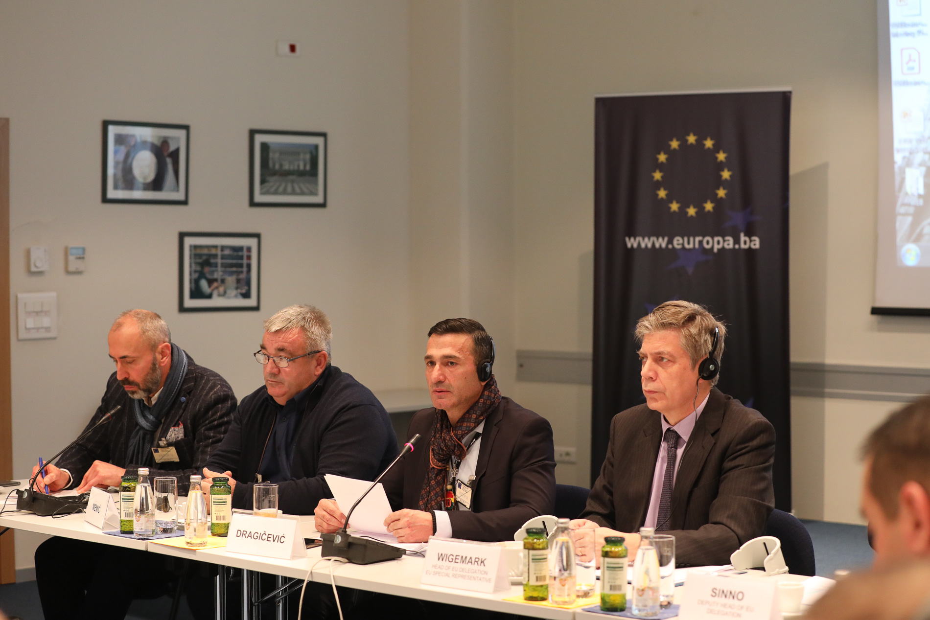 Ifet Feraget Muriz Memić Davor Dragičević Lars-Gunnar Wigemark