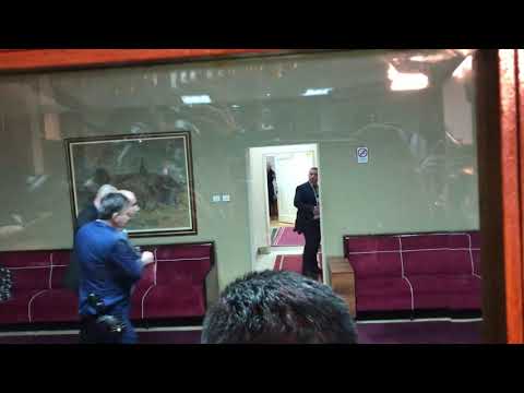 Incident u Skupštini Crne Gore