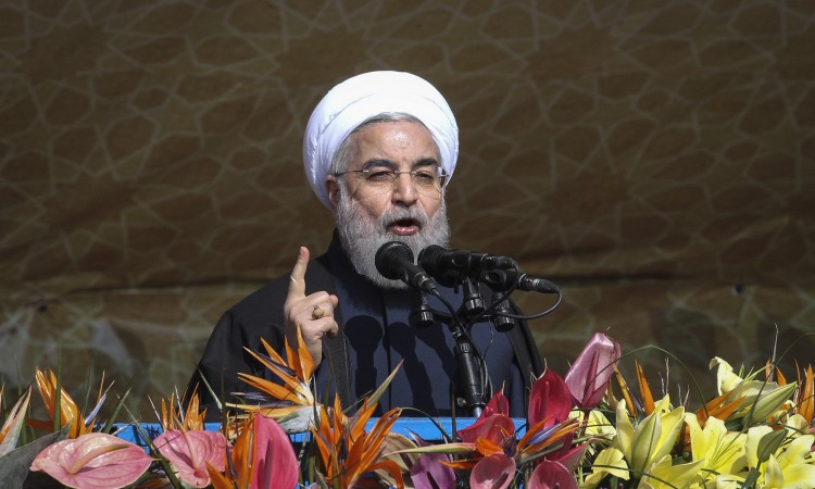Iran_Iranian President Hassan Rouhani1