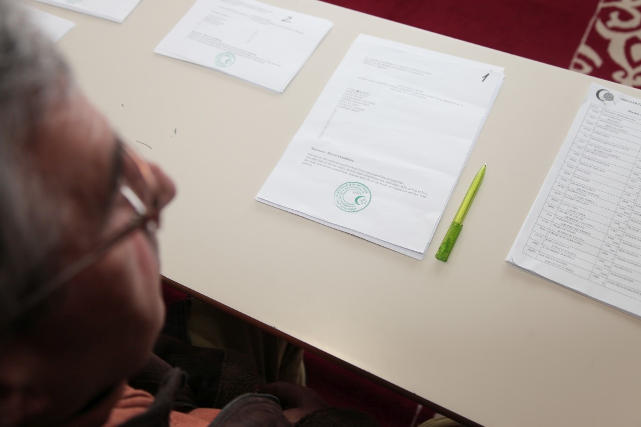 Islamska zajednica glasanje