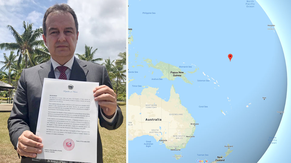Ivica dacic Nauru Foto ministarstvo spoljnih poslova google maps