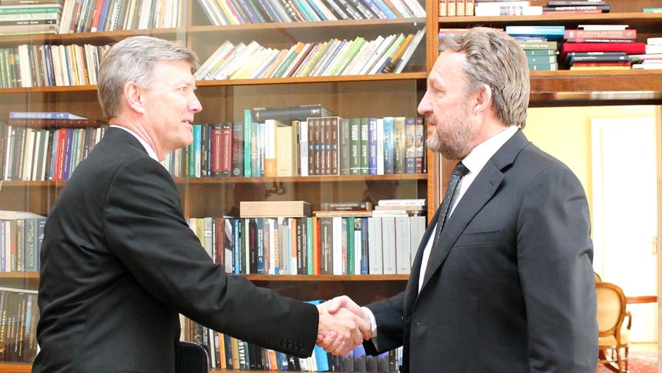 Izetbegović i Berton 1