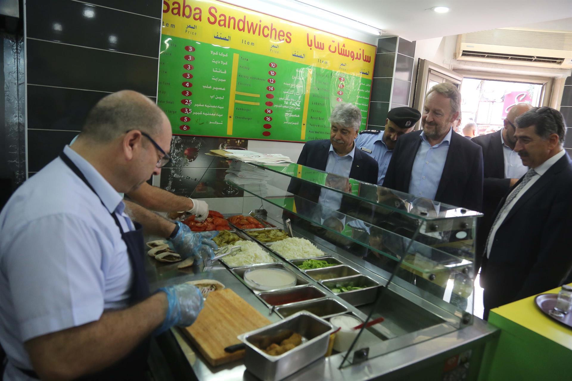 Izetbegović, Palestina