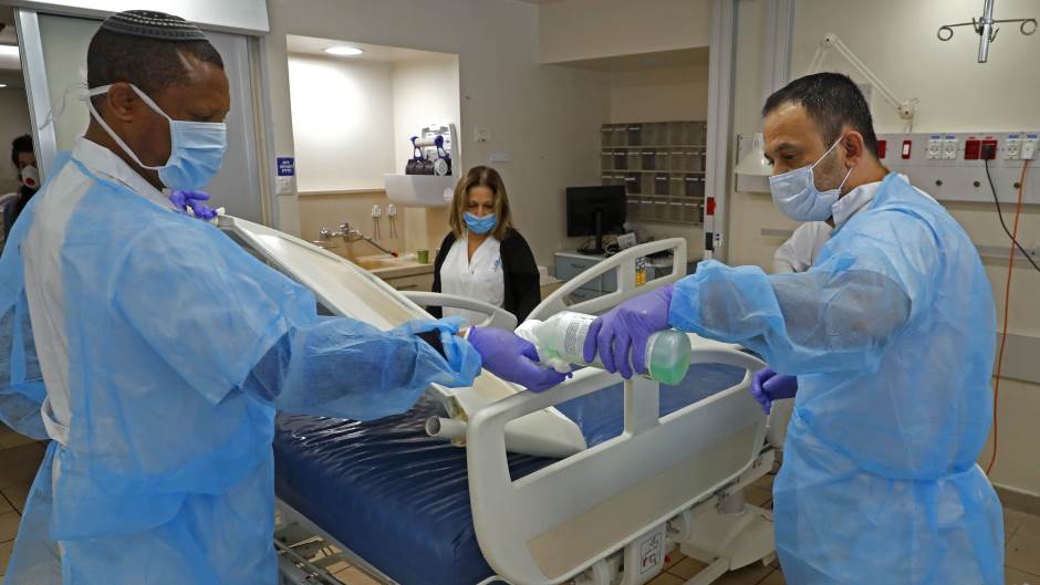 izrael, bolnica, koronavirus