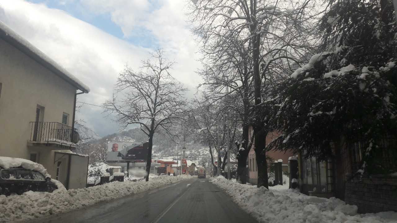 Jablanica cesta snijeg 2