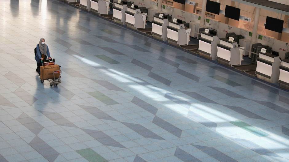 Japan, Tokio, Aerodrom, Koronavirus