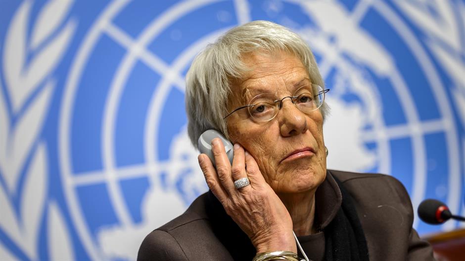 karla del ponte  AFP Fabrice Coffrini