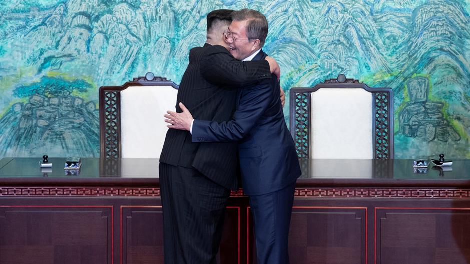 Kim Džong Un, Mun Džae In